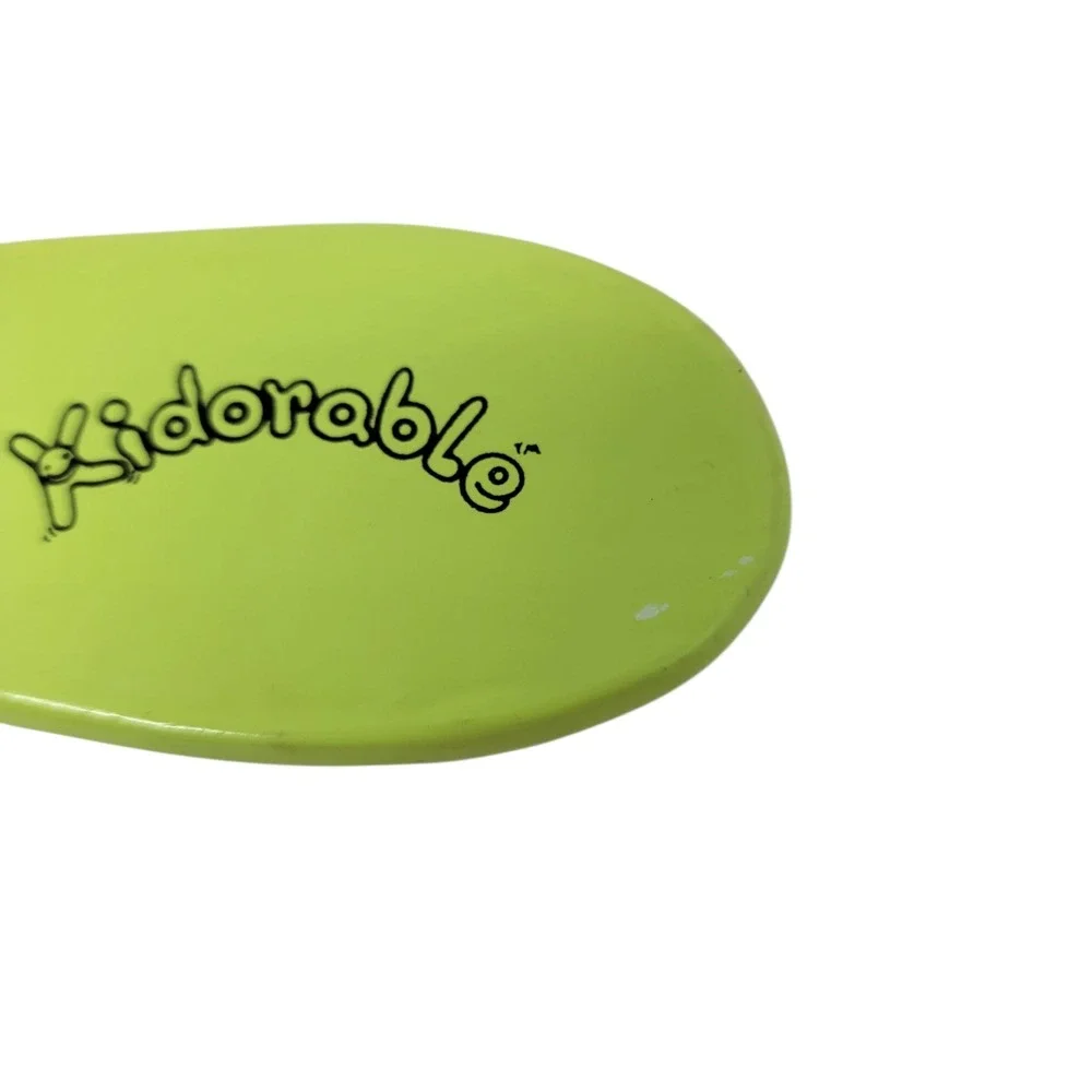 Kidorable Wood Coat Hangers Set of 2 Girls Floral Green Pink‎ Whimiscal Fairy